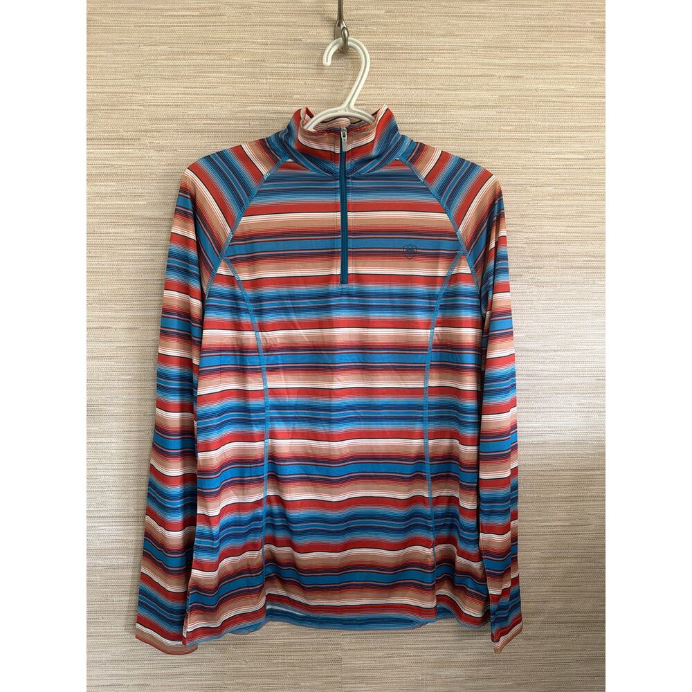 Ariat Laguna 1/4 Zip Long sleeve top women's L